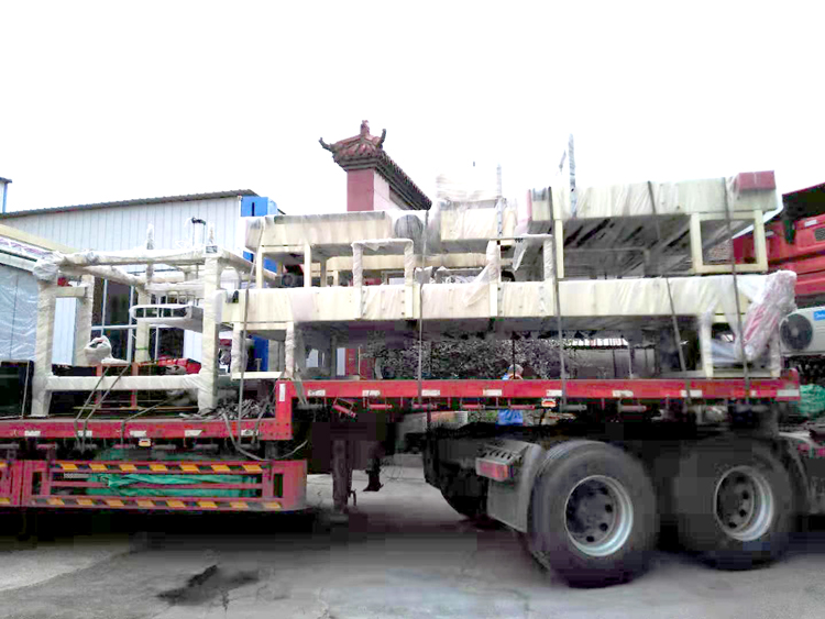 碼垛機、纏繞機發貨