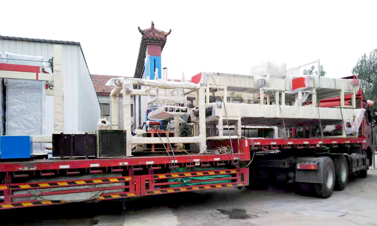 碼垛機、纏繞機發貨